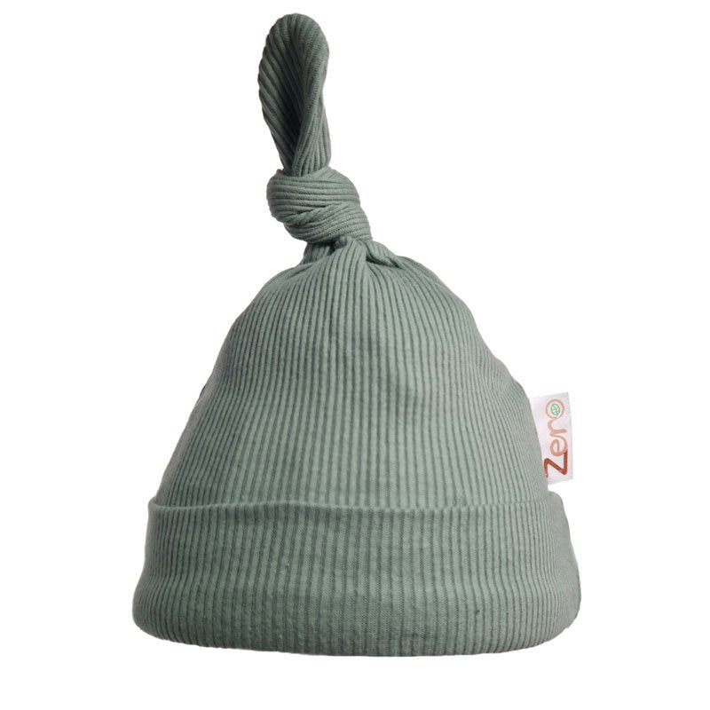 Ribbed Knotty Hat - Pink and Blue Hampers