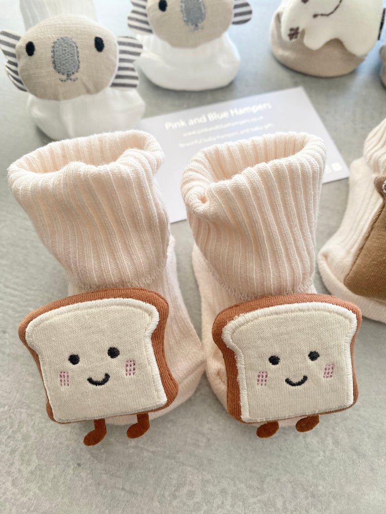 Super Cute 3D Baby Socks - Pink and Blue Hampers